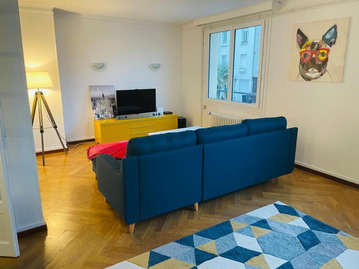 Charmant Appartement De Coeur De Ville - 2 Chambres Lits Queen Size - Netflix - Wifi شيربوغ أون كوتننتين المظهر الخارجي الصورة